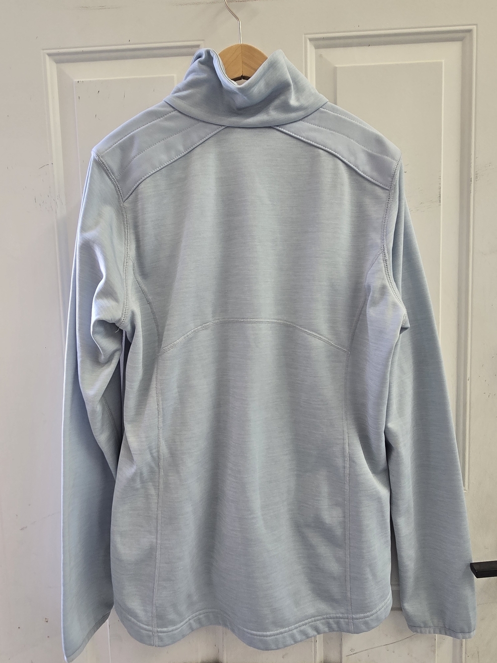 Columbia Women's Light Blue Quarter-Zip Pullover - Picture 5 of 5